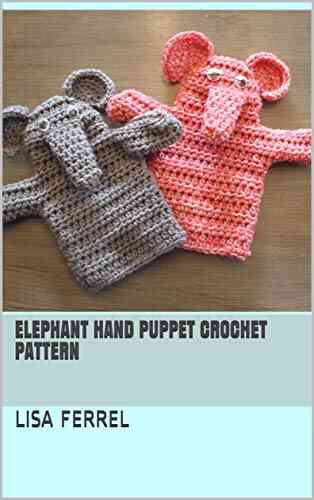Elephant Hand Puppet Crochet Pattern