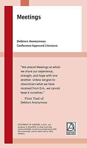 Meetings: Debtors Anonymous Conference Approved Literature