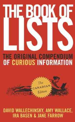 The Of Lists: The Original Compendium Of Curious Information