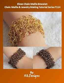 Elven Chain Maille Bracelet: Chain Maille Jewelry Making Tutorial T114