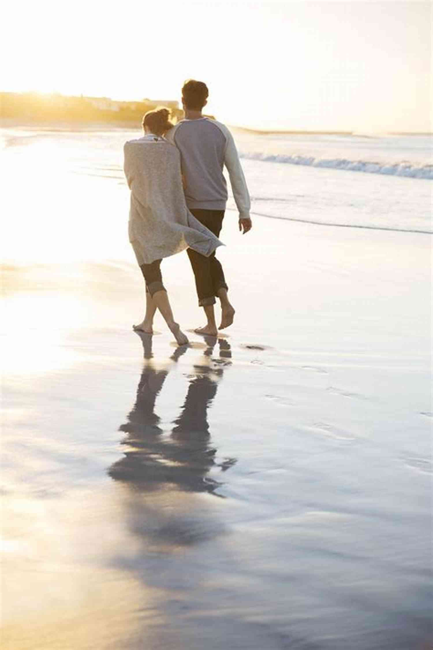 A Happy Married Couple Walking Hand In Hand On A Beach Couples Therapy: A 30 Day Guide To Help Save Your Marriage (How To Save My Marriage And Have A Healthy Relationship)