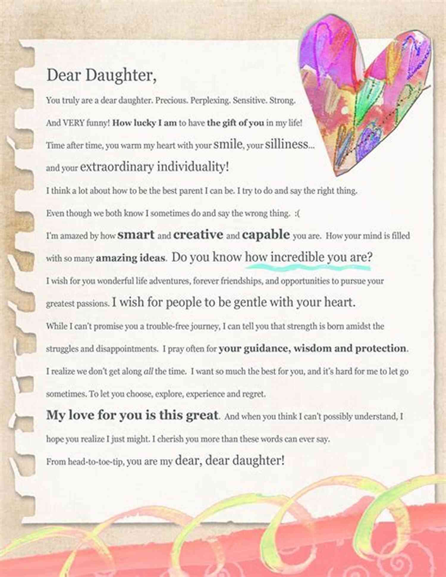 A Mother Handwrites A Heartfelt Letter To Her Daughter It Wasn T Your Fault: A Letter To My Daughter