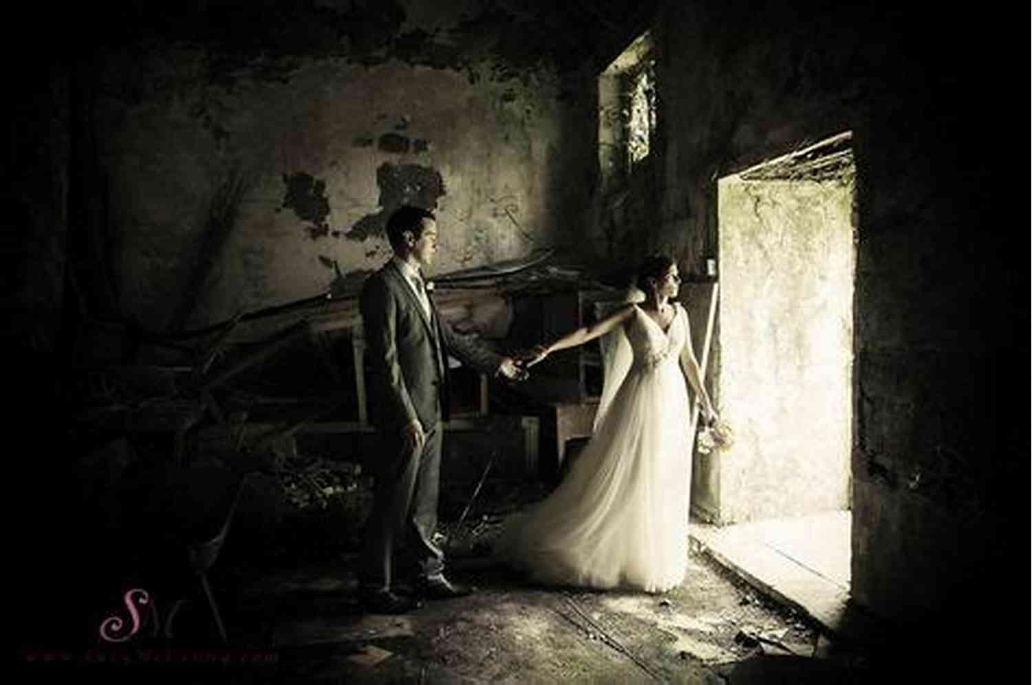 Couple Standing Triumphantly In The Ruins, Holding Hands Found: Love After The Apocalypse (After The Plague 3)