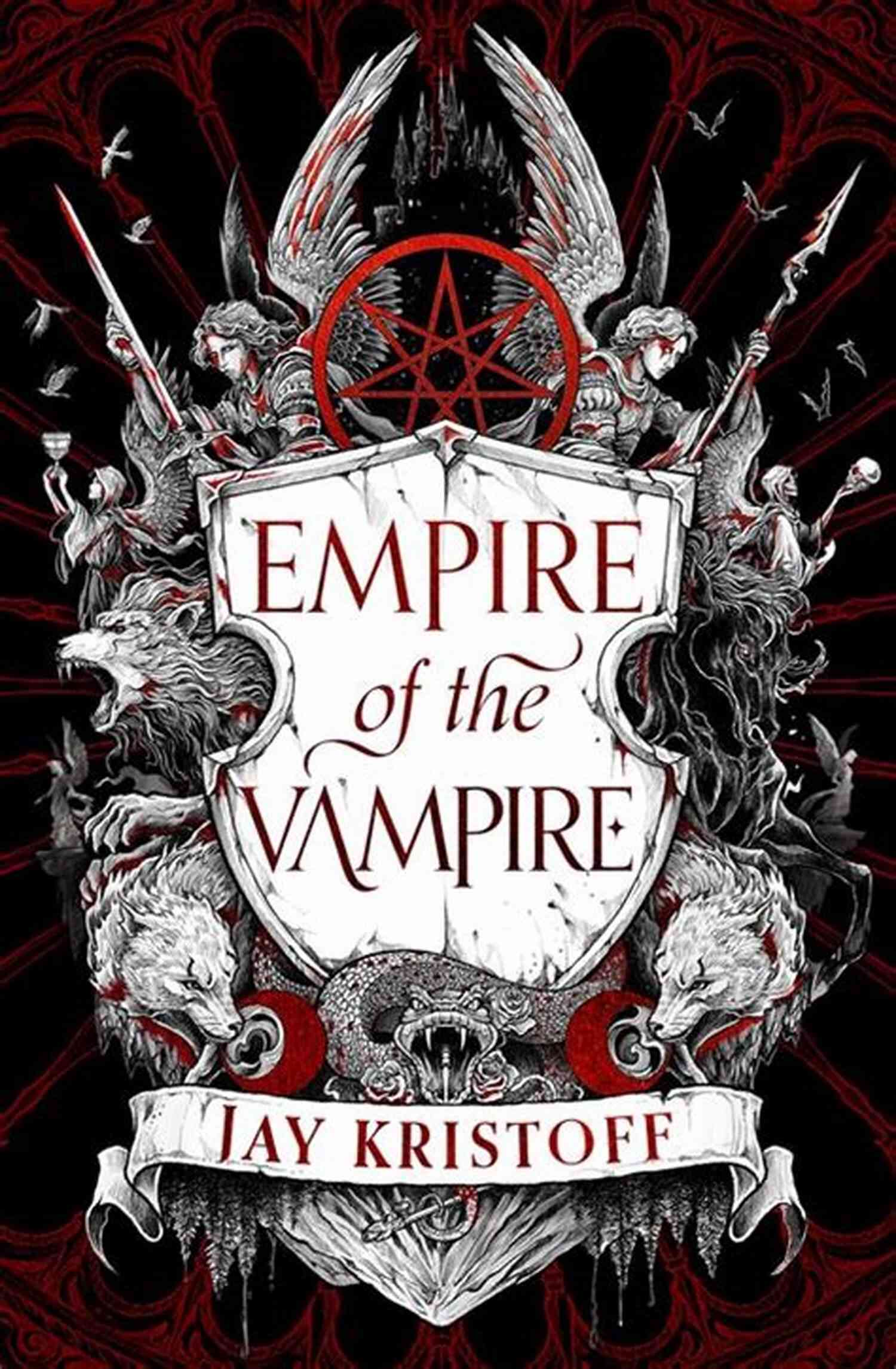 Cover Of 'Empire Of The Vampire' By Jay Kristoff Cage Of Souls: Shortlisted For The Arthur C Clarke Award 2020