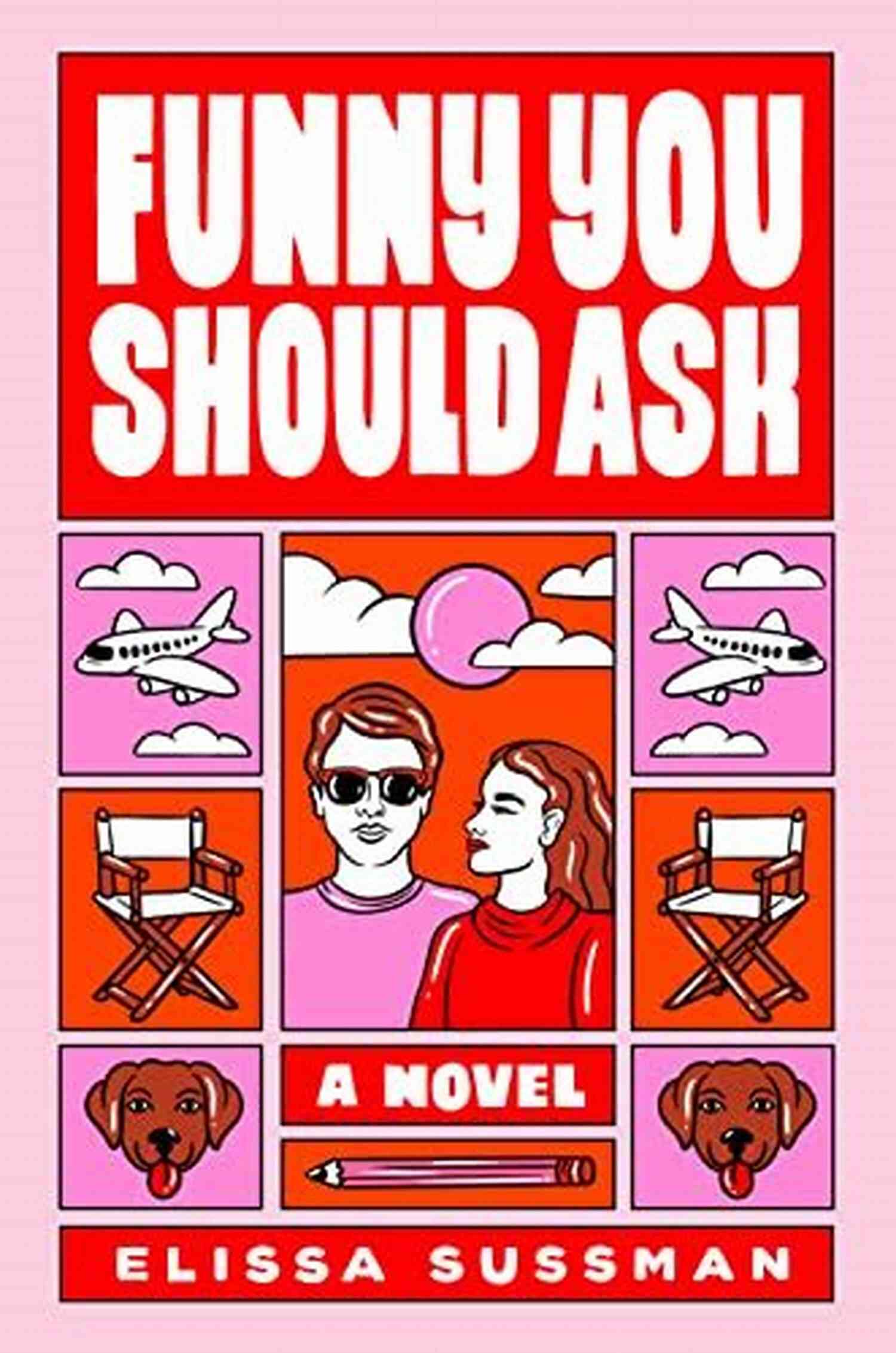 Funny You Should Ask Novel Illustration Of The Main Characters Funny You Should Ask: A Novel