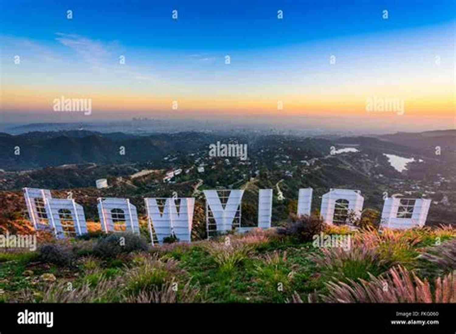 Hollywood Sign Overlooking The City Poetry In LA: Only In LA And LA Vs LA