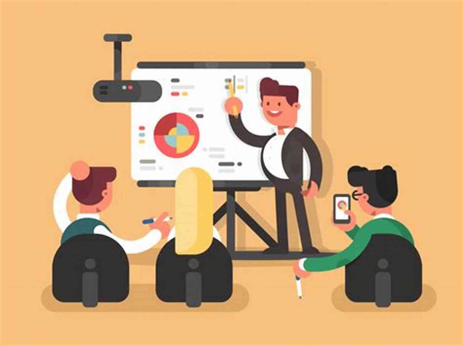 Illustration Of A Captivating Presentation How To Start A Presentation And Engage Your Audience