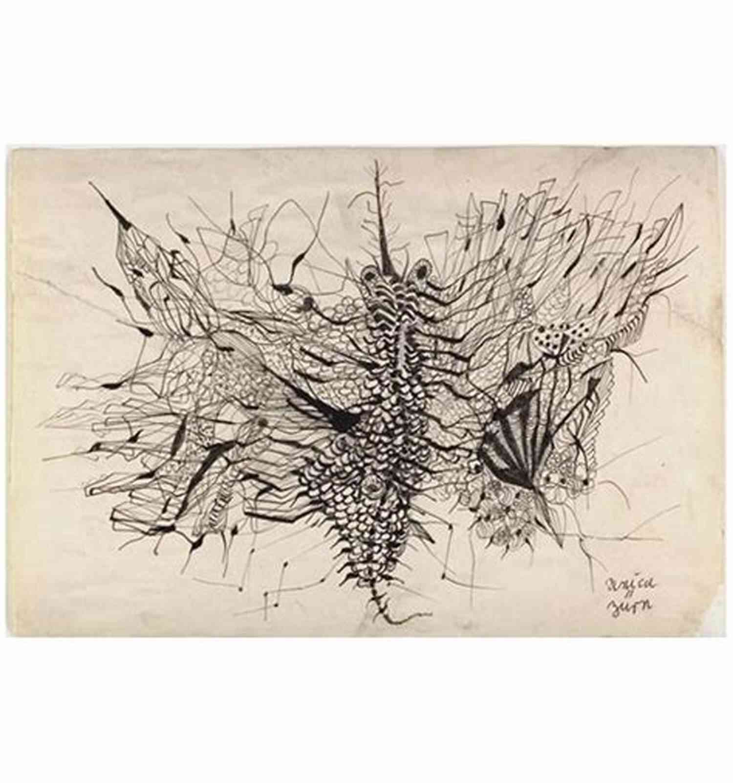 Leaf Tapestry: Anthony Houhoulis’ Masterpiece Of A Reassembled Torn Leaf Ripping Leaves Anthony Houhoulis