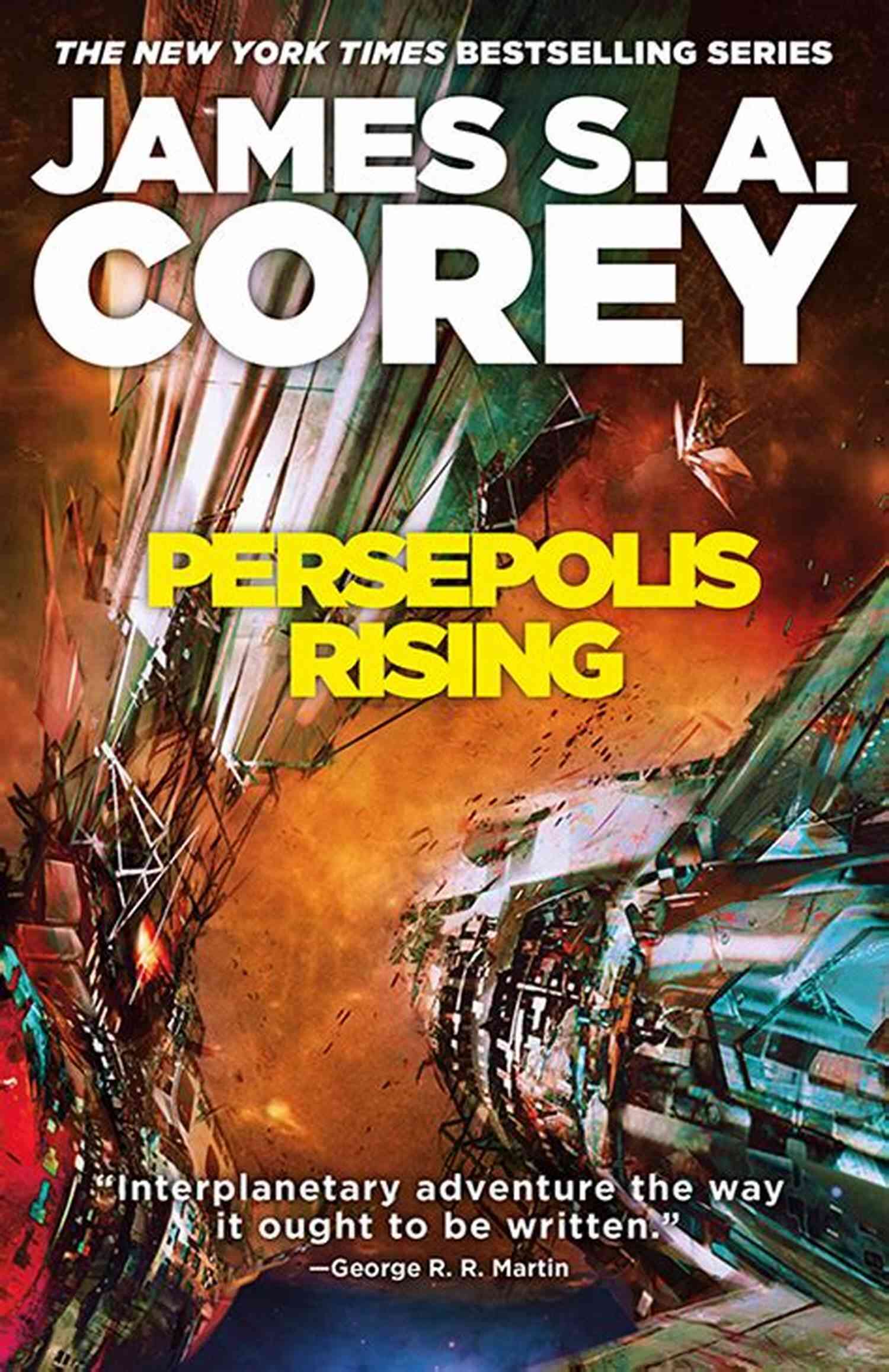 Persepolis Rising Cover Art Persepolis Rising (The Expanse 7)
