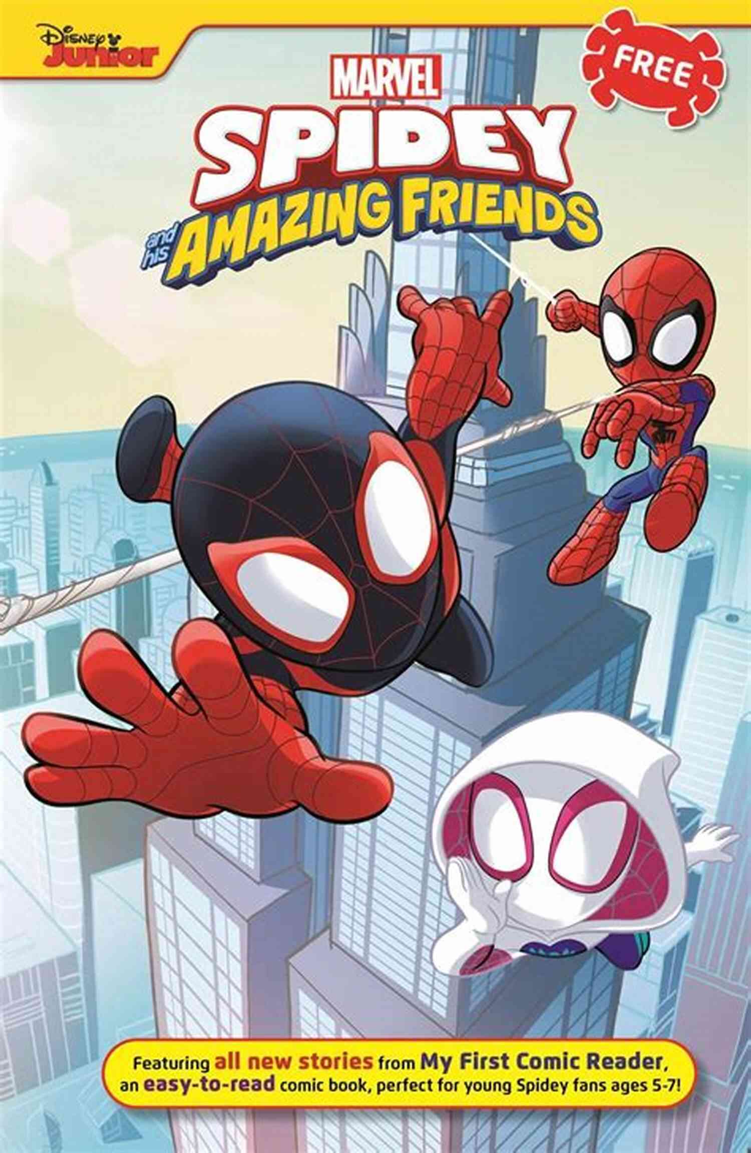 Spidey And His Amazing Friends Free Comic 2022 Cover Spidey And His Amazing Friends Free Comic #1 (Free Comic Day 2022)