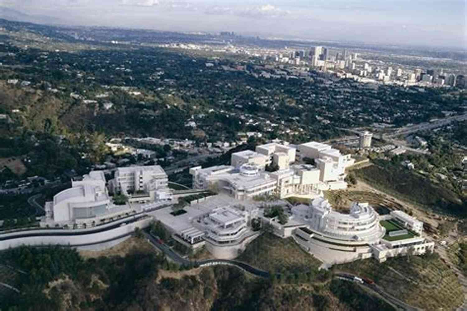 The Getty Center With A View Of LA Poetry In LA: Only In LA And LA Vs LA