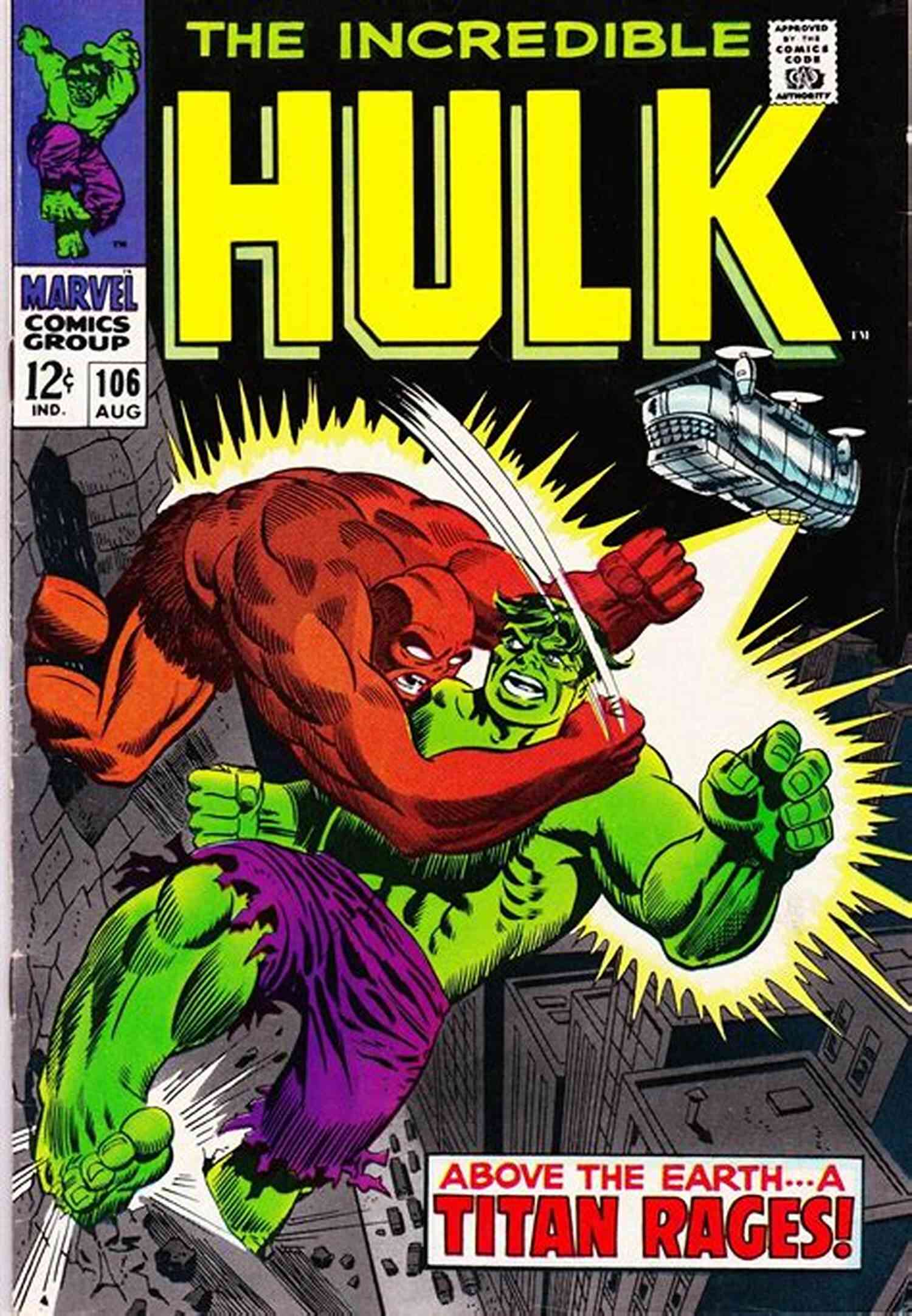 The Incredible Hulk Comic Book Cover Incredible Hulk (1962 1999) #159 Steve Englehart