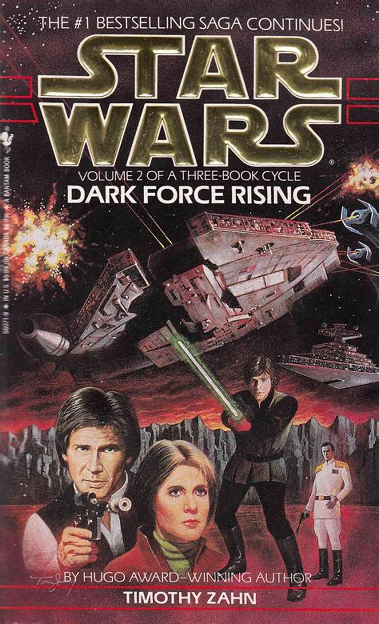 The Thrawn Trilogy Books Dark Force Rising: Star Wars Legends (The Thrawn Trilogy) (Star Wars: The Thrawn Trilogy 2)