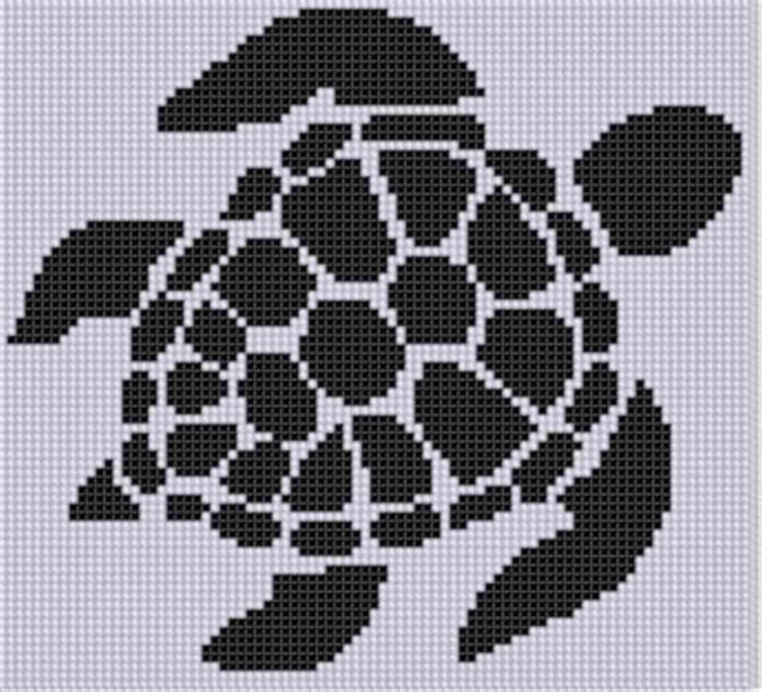 Turtle Cross Stitch Pattern: An Adorable Turtle Design By Mother Bee Designs Turtle 2 Cross Stitch Pattern Mother Bee Designs